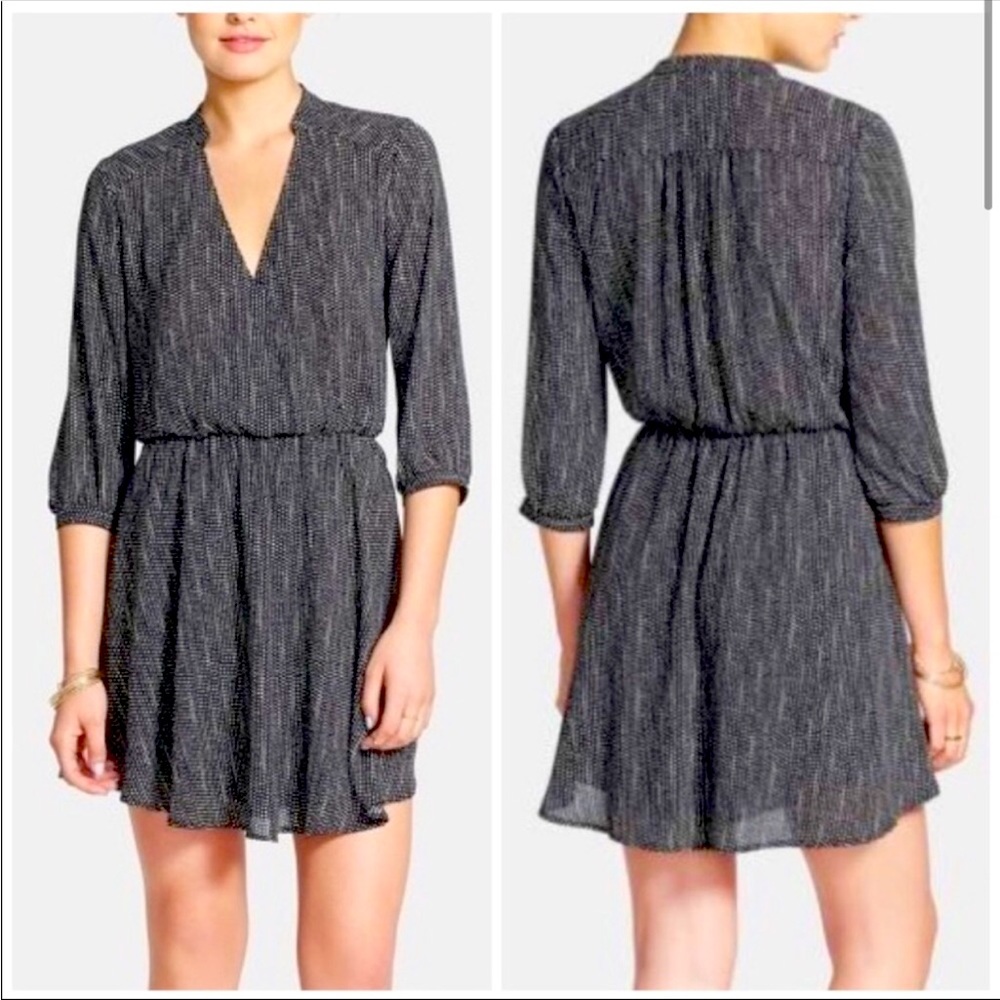 Lush Kendal surplice faux wrap dress